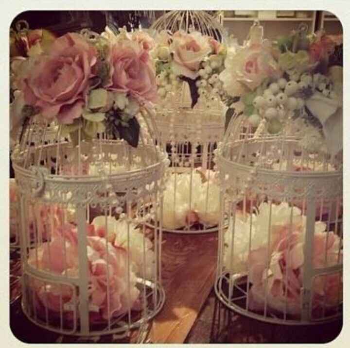 Centros de mesa florales/vintage - 9