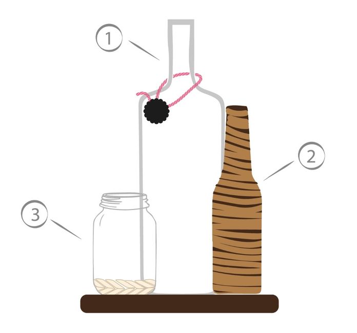 Esquema centro de mesa