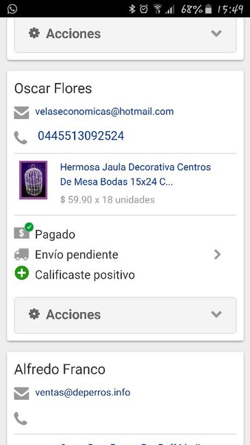 Recuerdos centro de mesa - 1