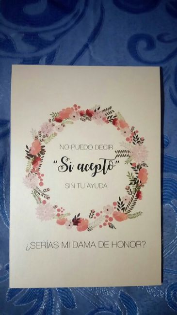  Invitaciones damas de honor y padrinos - 2