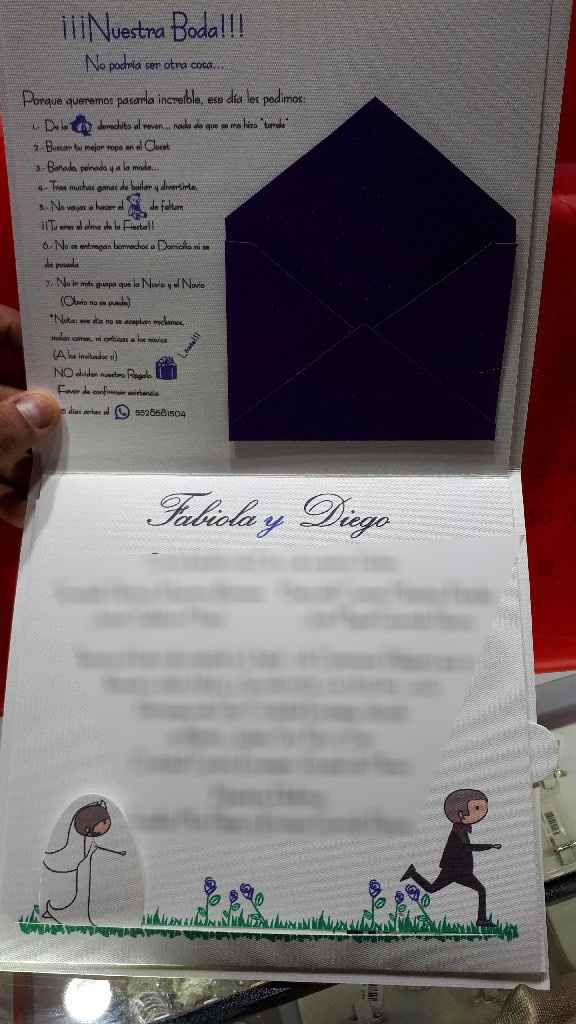 Ya tenemos invitaciones ujuuu 😍 - 3