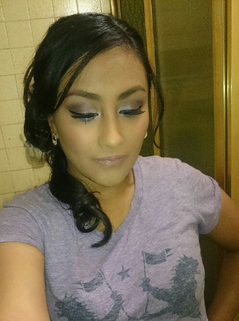 Prueba de peinado y maquillaje - 2