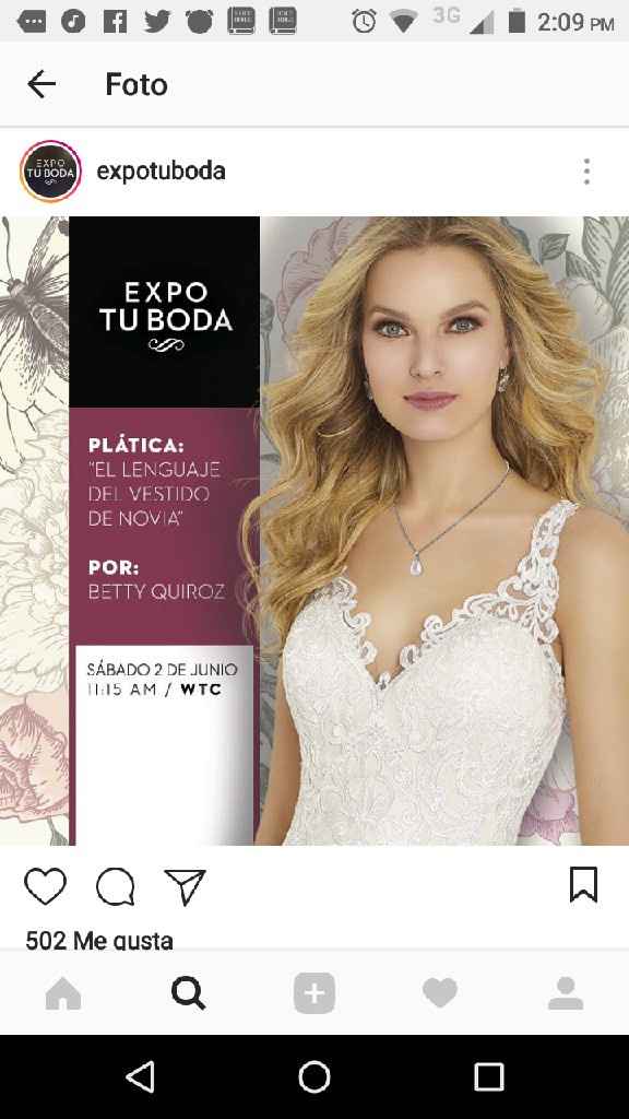 Próxima Visita a Expoboda cdmx wtc - 1