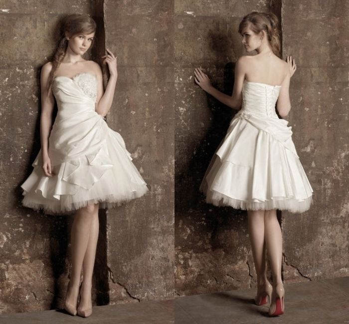 Así será mi 2do vestido, vestido corto - 1