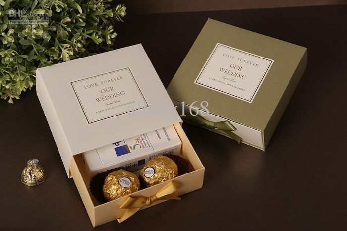 Wedding Invitation w/candy favors