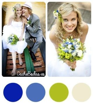 Azul y Verde