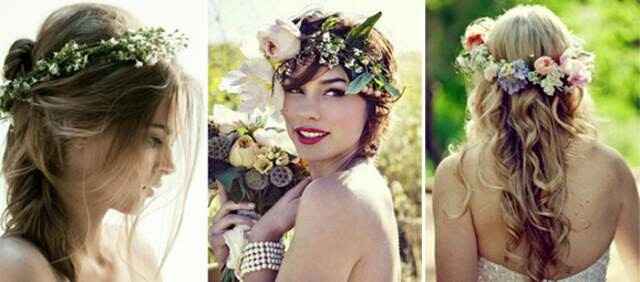 Peinados boho para novias con un estilo diferente - 9