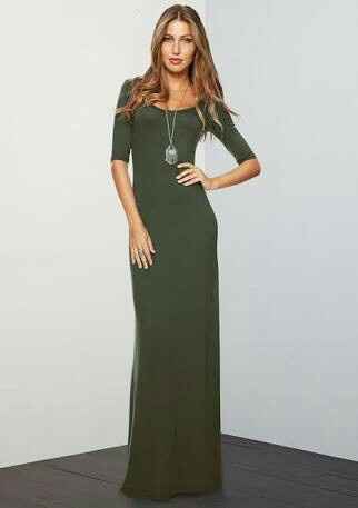 Vestido para dama color greenery!!! - 1