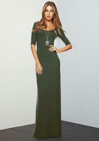 Vestido para dama color greenery!!! - 1
