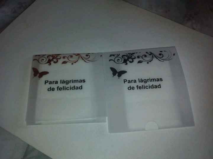Sobres para las lágrimas de la felicidad listos - 1