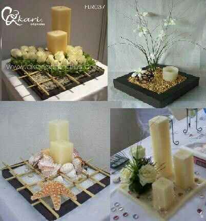 Ya tienen sus centros de mesa - 5