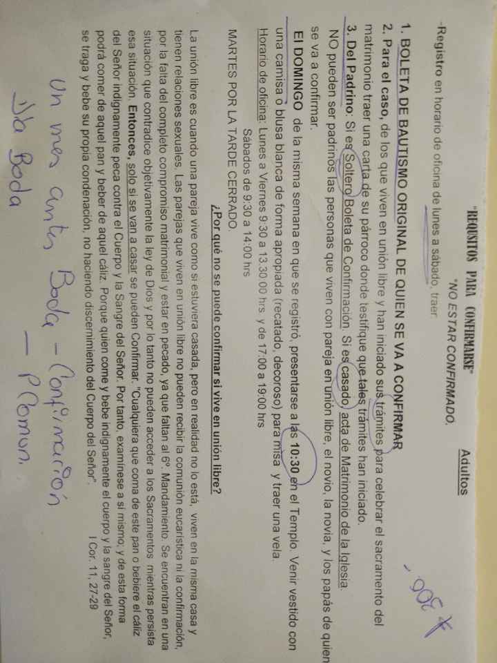 Confirmación express en Puebla - 1