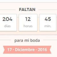 Días para mi boda