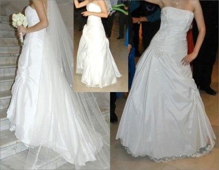 Vendo hermoso  vestido de novia!!!