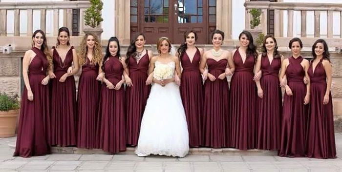 Color del vestido de damas - 2