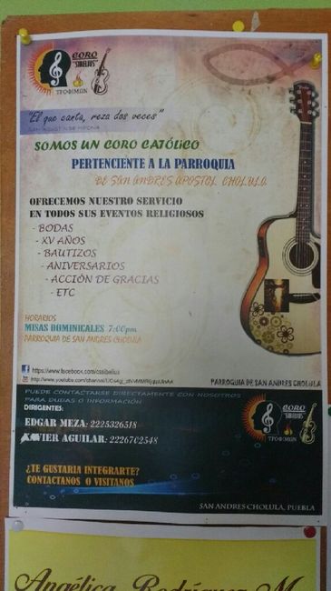 Ayuda con música para la iglesia. - 1