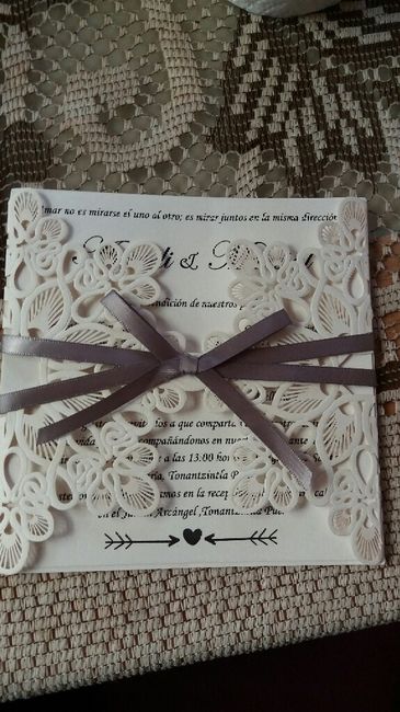Invitaciones corte laser!!! - 5
