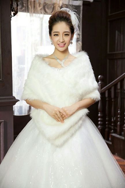 Novias de octubre vestido con o sin mangas? - 14