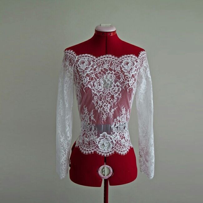 Novias de octubre vestido con o sin mangas? - 16