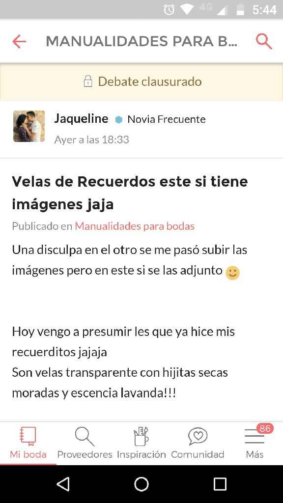  Recuerdos: velas ( Procedimiento) - 4
