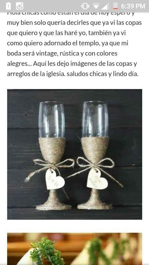 Decoración de copas - 1