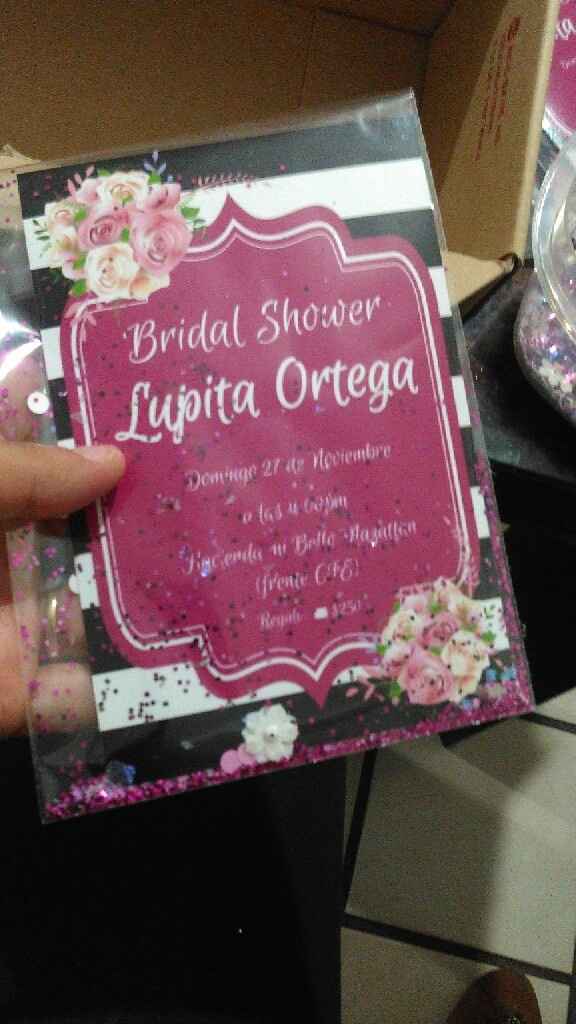 Mis invitaciones hermosas despedida - 1