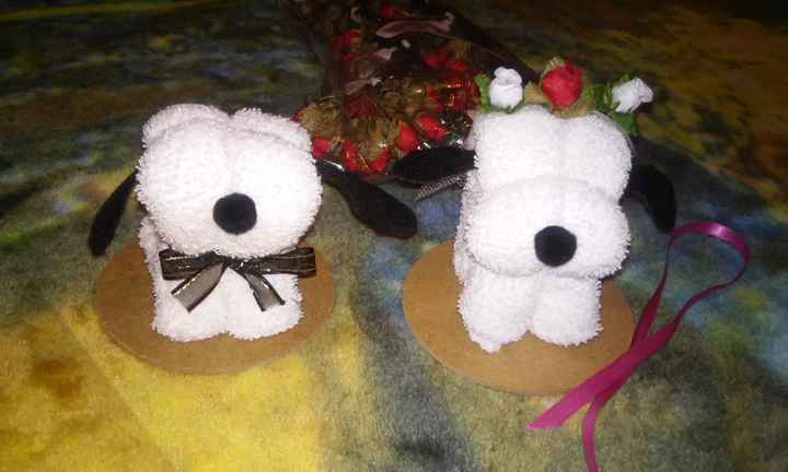 Mis recuerdos (perritos de toalla) - 1