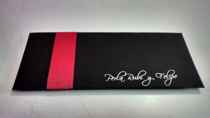 Les presumo mis invitaciones  - 1