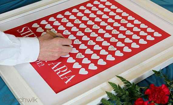 Libro de firmas o árbol de huellas  - 1