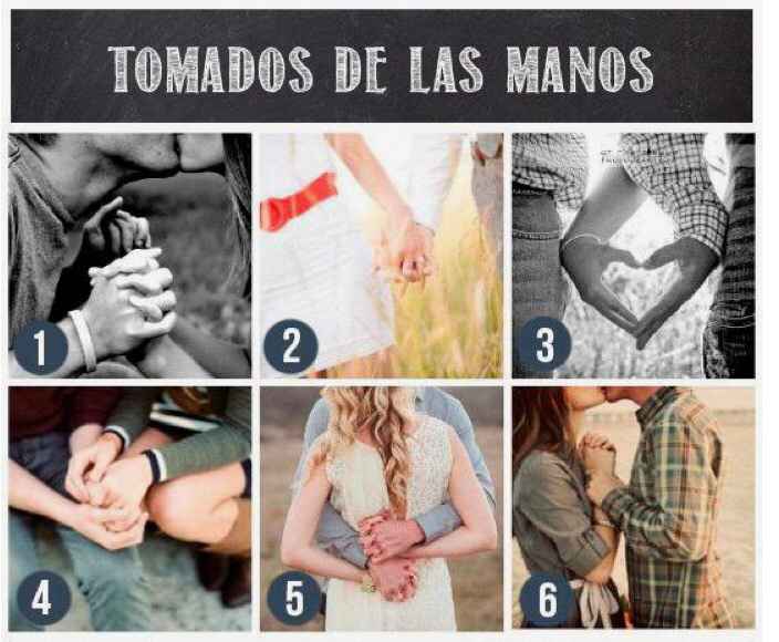 Poses para fotos en pareja - 1