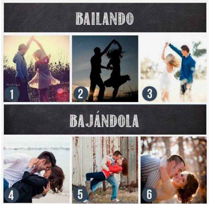 Poses para fotos en pareja - 2