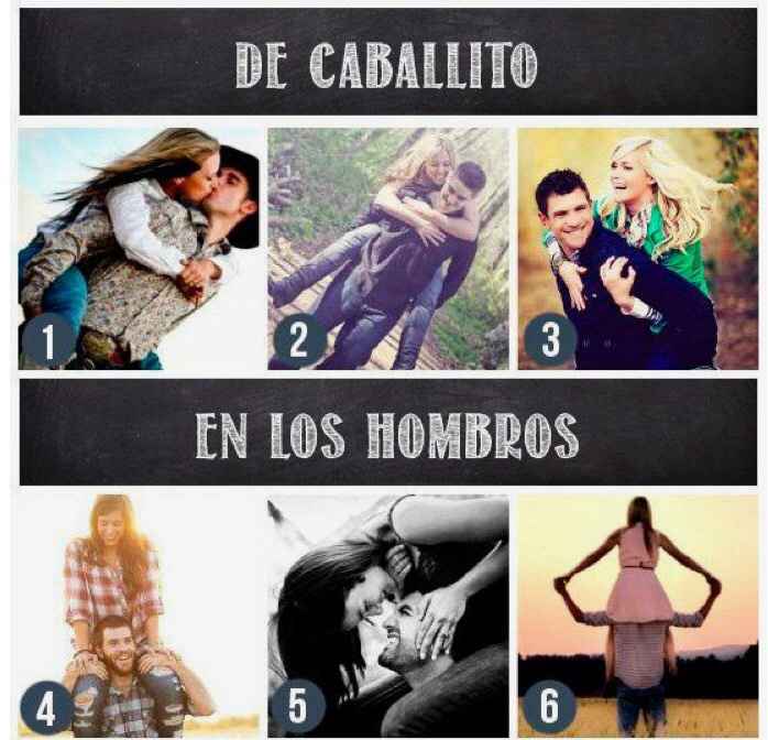 Poses para fotos en pareja - 7