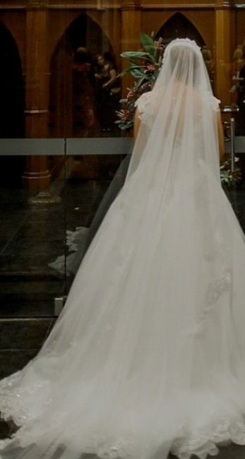 ¿Tocado con velo corto o largo? ¿que opinan?👰🏻 - 1