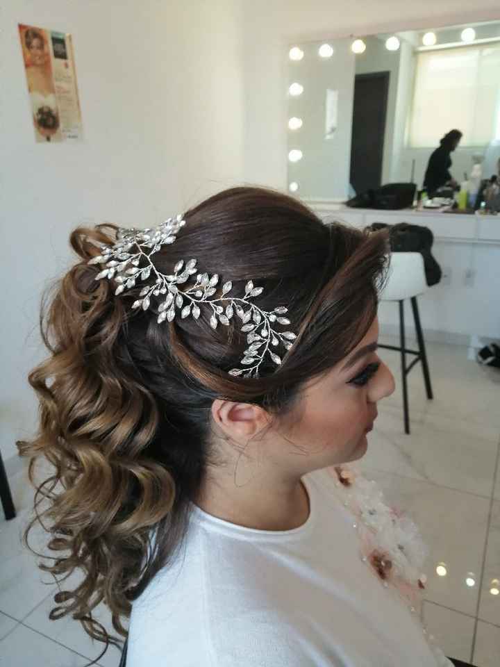 Vestido ok y prueba de peinado y maquillaje 💄👰 - 3