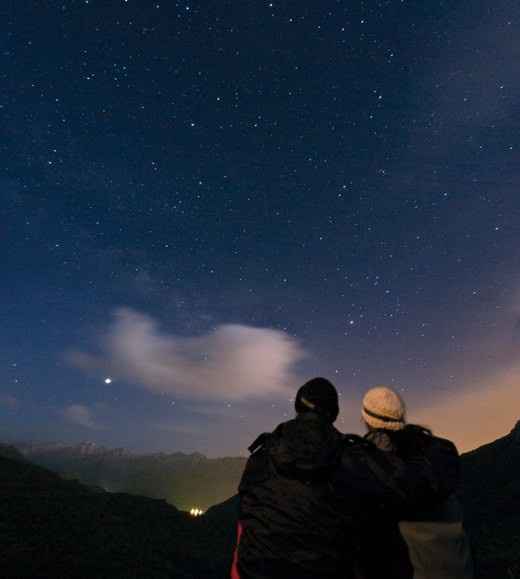 Propuesta bajo la estrellas