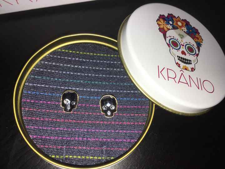 Mis aretes 💀♥️🖤 - 2