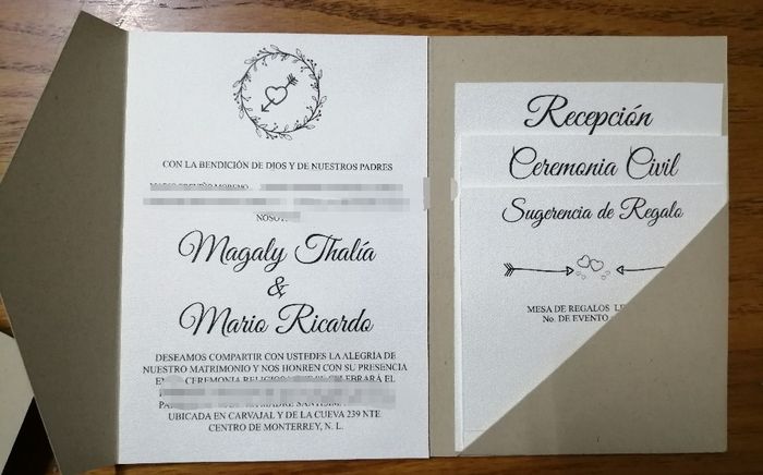 a 11 días de la boda apenas entregando invitaciones 😂 - 3