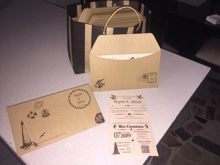 Sobre e Invitación formal