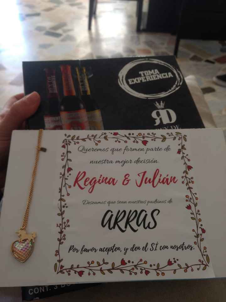 Regalito sencillo y bonito para pedir que sean mis damas - 1