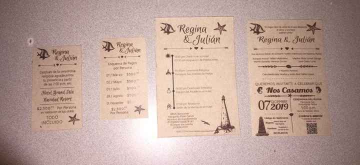 Boleto de Hospedaje, Cronograma, Invitación informal