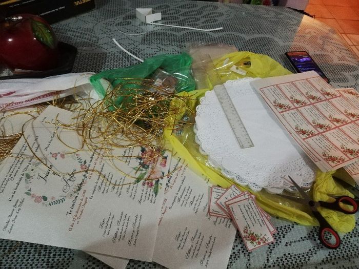 Invitaciones diy y copas para el brindis - 2