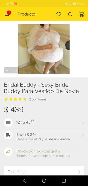 Bolsa para vestido - 1