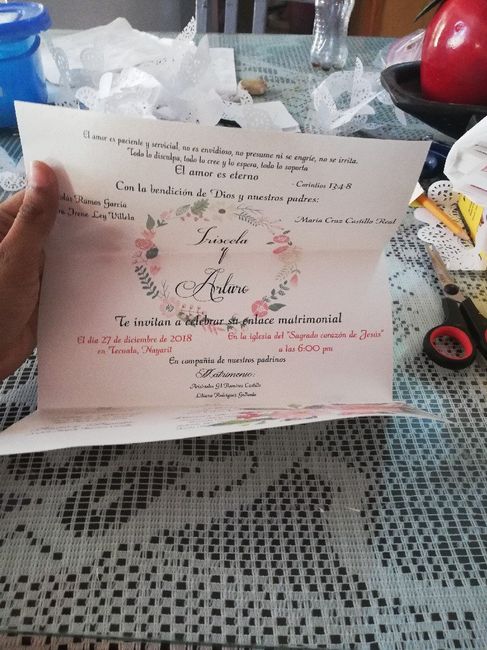 Mis invitaciones totalmente diy - 1