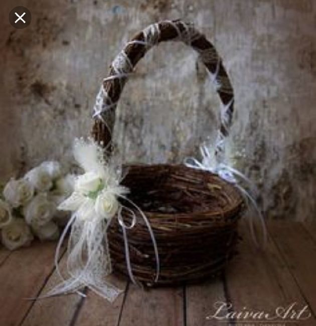 Canastas de mimbre para pajecitas - 5