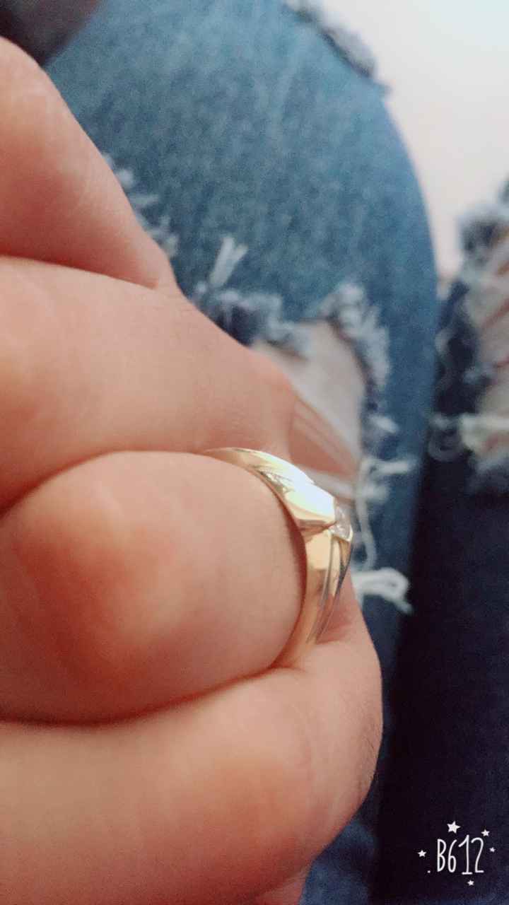  La montura de la piedra  de mi anillo de compromiso - 2