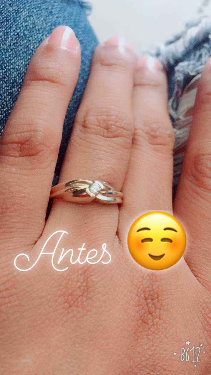 Sigue sin gustarme mi anillo 😭 - 1