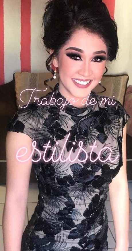 Mi tocado y peinado para la boda. - 2