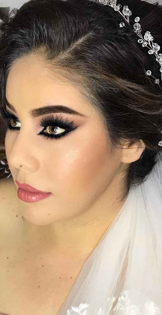 Mi tocado y peinado para la boda. - 3