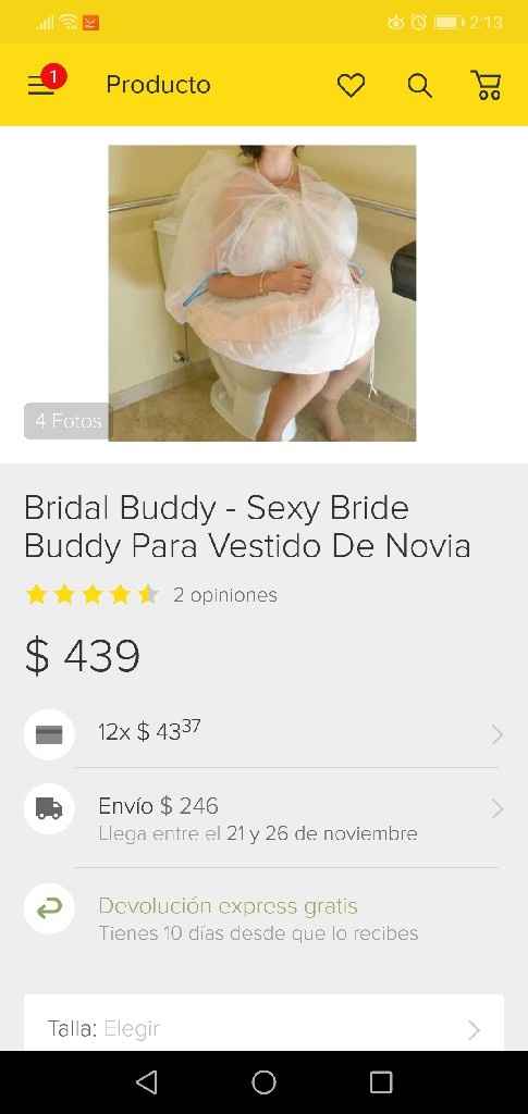 Bolsa para vestido - 1