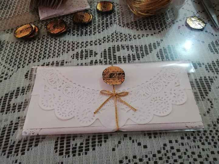 ¿invitaciones de boda echas por mi? - 2